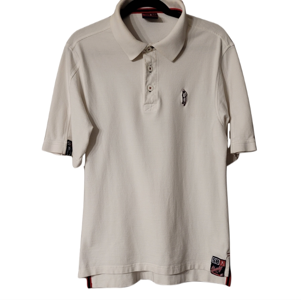 Shady Limited Edition Polo Size Small White